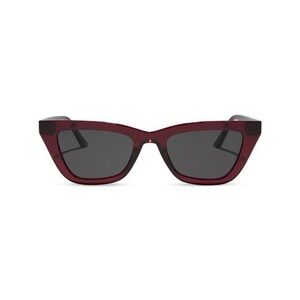 NWT DIFF Noelle 50mm Elegant Burgundy Cat Eye Sunglasses - Retail $89
